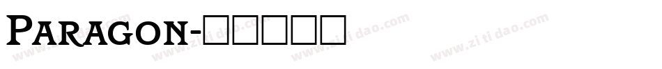 Paragon字体转换