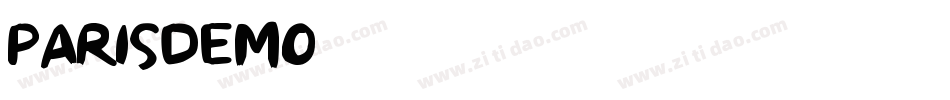 Paris-demo字体转换