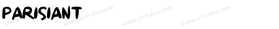 ParisianT字体转换
