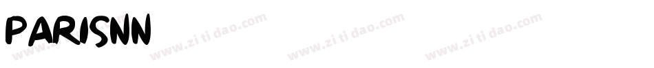 Parisnn字体转换