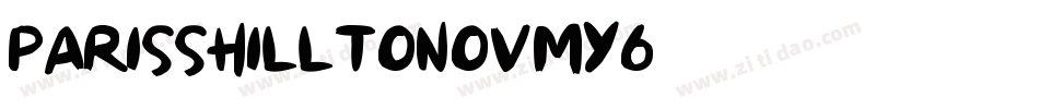 ParissHillton-OVMy6字体转换