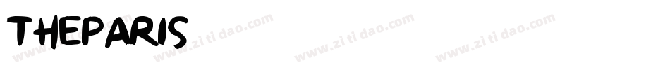 TheParis字体转换