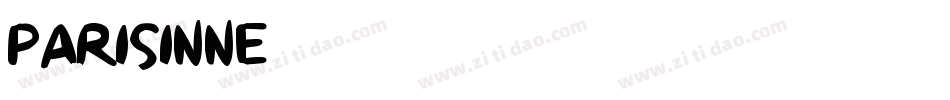 parisinne字体转换