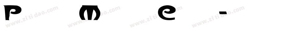 ParisMetroCaps字体转换