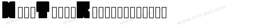 HardTimesRegular字体转换
