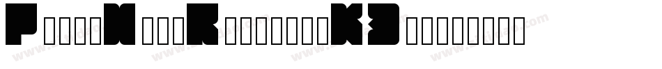 PartyHardRegular-K3xp字体转换