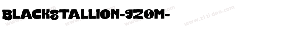 BlackStallion-Jz0m字体转换 BlackStallion-Jz0m字体转换