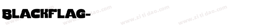 Blackflag字体转换