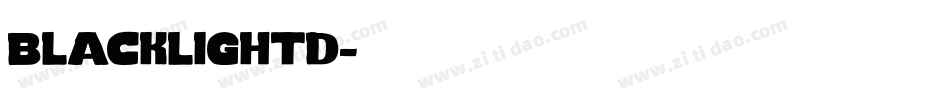 blacklightd字体转换