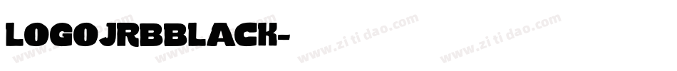 logojrbblack字体转换