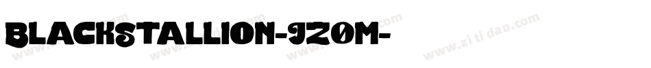 BlackStallion-Jz0m字体转换 BlackStallion-Jz0m字体转换