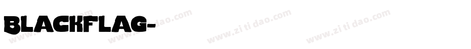 Blackflag字体转换