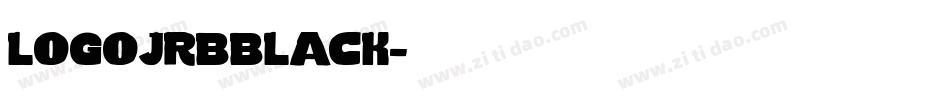 logojrbblack字体转换