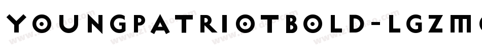 YoungPatriotBold-lgZM0字体转换