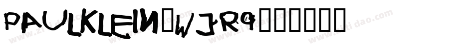 Paulklein-wJr9字体转换