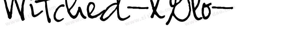 Witched-XGlo字体转换