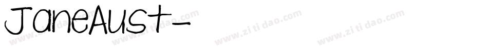 JaneAust字体转换