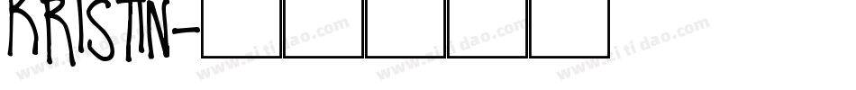 KRISTIN_字体转换