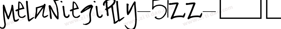 MelanieGirly-51Zz字体转换