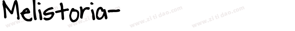 Melistoria字体转换