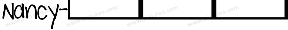 Nancy字体转换