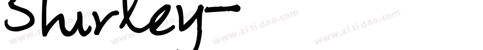 Shirley字体转换