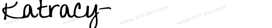 Katracy字体转换
