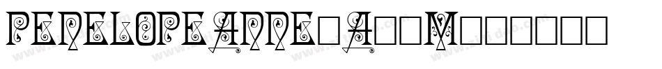 PenelopeAnne-A65m字体转换 PenelopeAnne-A65m字体转换