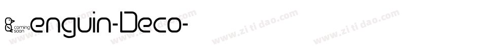 Penguin-Deco字体转换