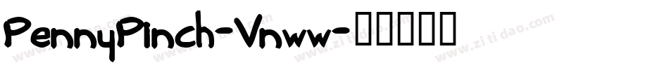 PennyPinch-Vnww字体转换