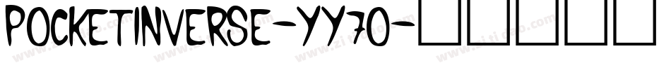 PocketInverse-YY7o字体转换
