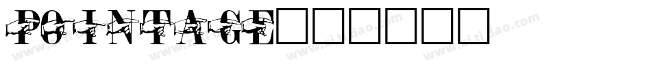 Pointage字体转换