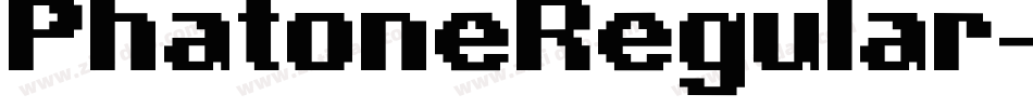 PhatoneRegular-E1y4字体转换