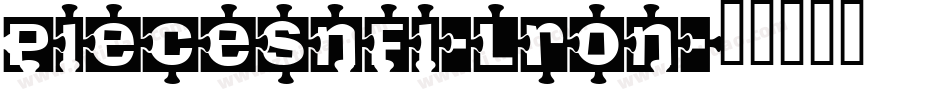 PiecesNfi-LrOn字体转换