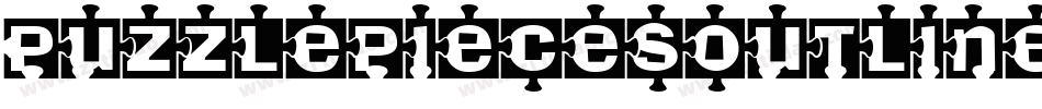 PuzzlePiecesOutlined-nLrP字体转换