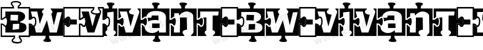 Bw-Vivant-bw-vivant-black字体转换