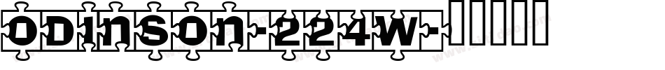 Odinson-224w字体转换