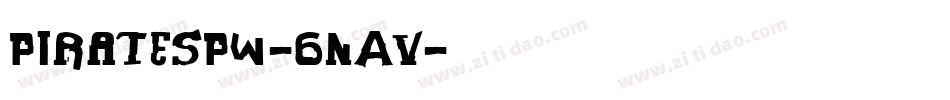 PiratesPw-6nAv字体转换