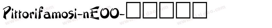 Pittorifamosi-nEOO字体转换