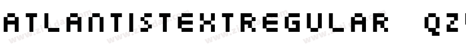 Atlantistextregular-qZv0字体转换