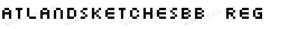 atlandsketchesbb_reg字体转换