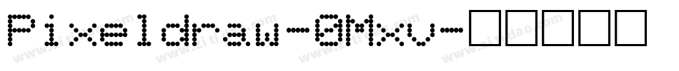 Pixeldraw-0Mxv字体转换