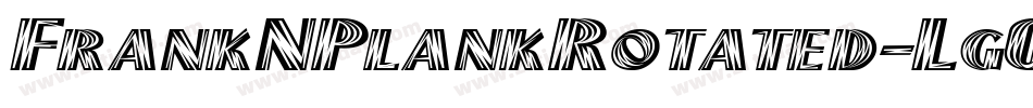 FrankNPlankRotated-Lg05字体转换