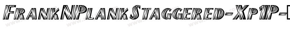 FrankNPlankStaggered-Xp1P字体转换