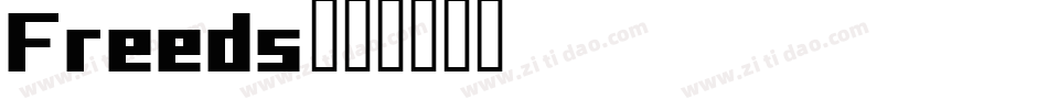 Freeds字体转换