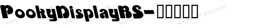 PookyDisplayBS字体转换