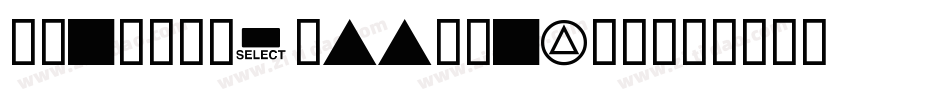 FisheyeButtonsTwo字体转换