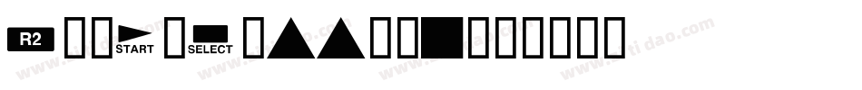 RodauButtons字体转换