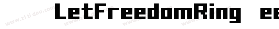 101LetFreedomRing-eeEn字体转换