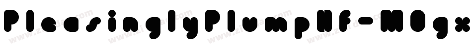 PleasinglyPlumpNf-MOgx字体转换